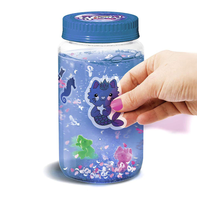 Наукові ігри, фокуси та досліди - Набір Canal toys So glow Велика магічна банка сюрприз синя (SGD002/SGD002-3)#2