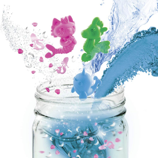 Наукові ігри, фокуси та досліди - Набір Canal toys So glow Велика магічна банка сюрприз синя (SGD002/SGD002-3)#3