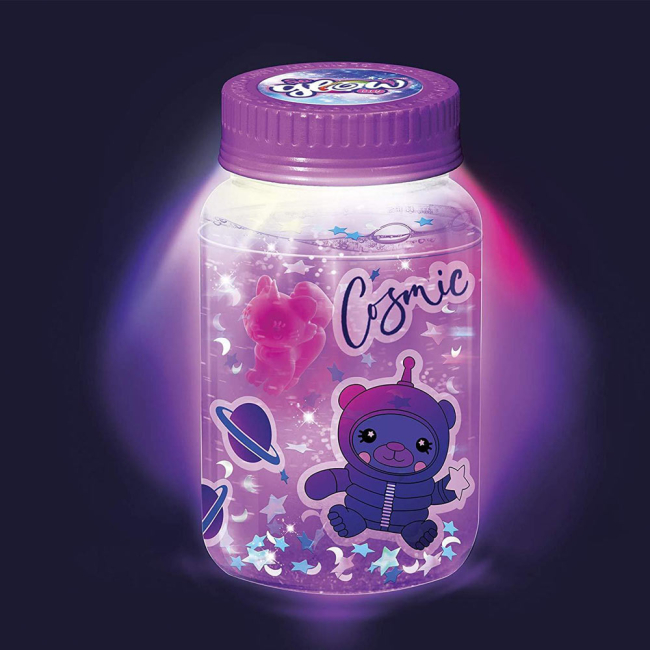 Наукові ігри, фокуси та досліди - Набір Canal toys So glow Велика магічна банка сюрприз фіолетова (SGD002/SGD002-4#3