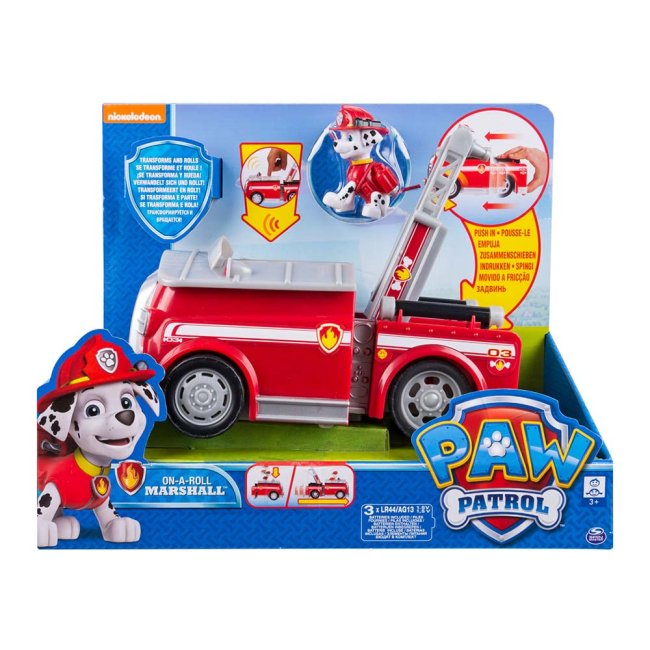 Фігурки персонажів - Трансформер Paw Patrol Де-люкс Маршала звукові ефекти (SM16704/8959)#5