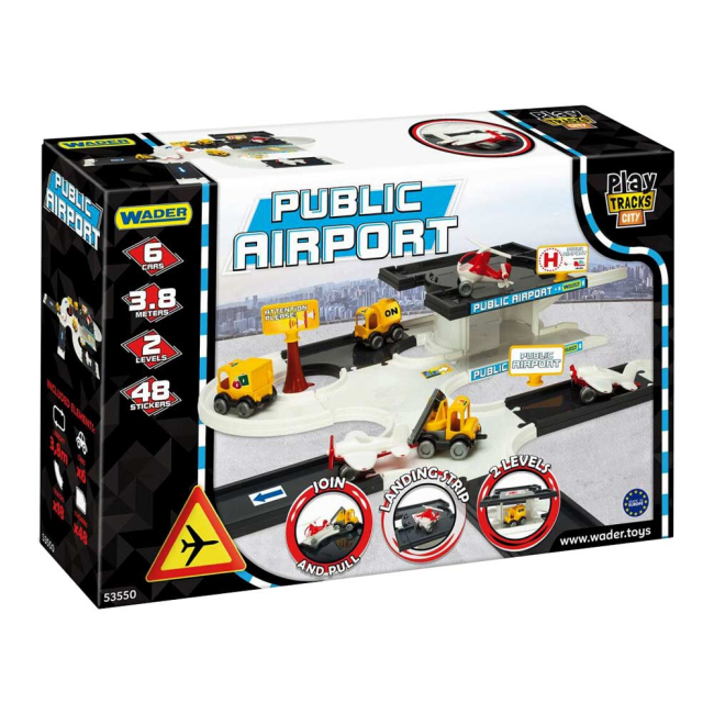 Автотреки - Трек Wader Play tracks city Аэропорт (53550)#2