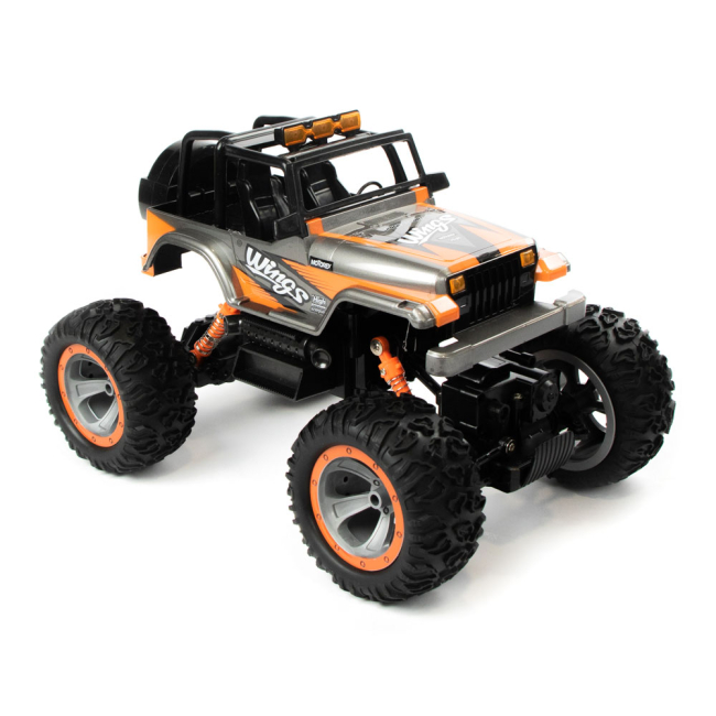 Радіокеровані моделі - Машинка JP383 Bigfoot Wings помаранчева 1:14 радіокерована (689-362-2)#3