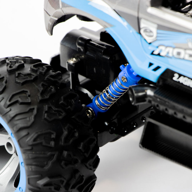 Радиоуправляемые модели - Машинка JP383 Bigfoot Modified синяя 1:14 радиоуправляемая (689-363-1)#5