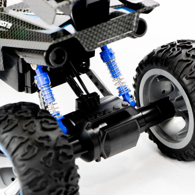 Радиоуправляемые модели - Машинка JP383 Bigfoot Beast синяя 1:14 радиоуправляемая (689-365-1)#5