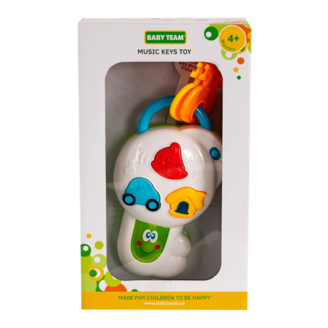 Розвивальні іграшки - Музична іграшка Baby team Ключики зі світловим ефектом (8622)#2