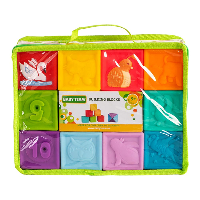 Розвивальні іграшки - Кубики Baby team розвивальні (8870)#3