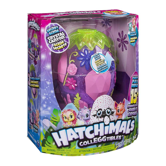 Фигурки животных - Набор Hatchimals CollEggtibles Тайна хрустального каньона сюрприз (SM19126/6043957)#4