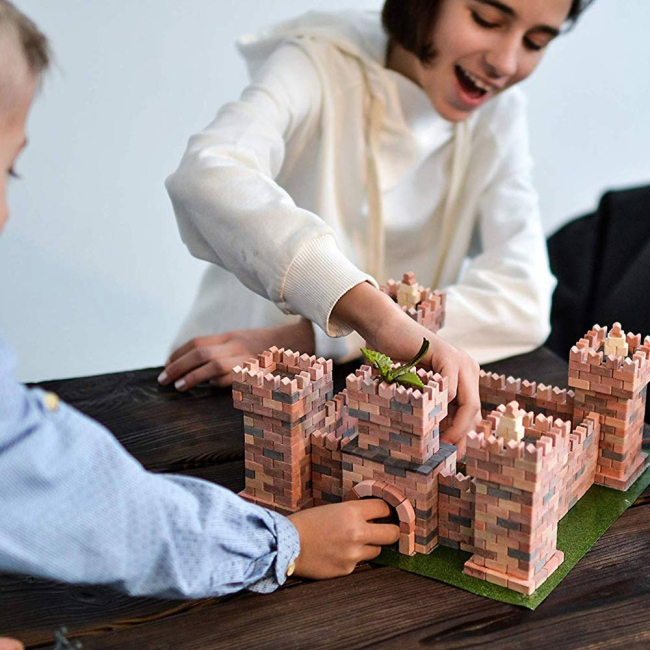 Конструктори з унікальними деталями - Конструктор Wise elk Замок Дракона (70385)#4