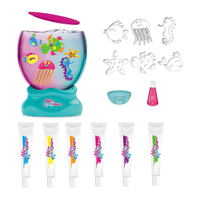 Наборы для творчества - Набор для творчества Aqua gelz Волшебный аквариум Сказочный мир со светом (331-19)#3