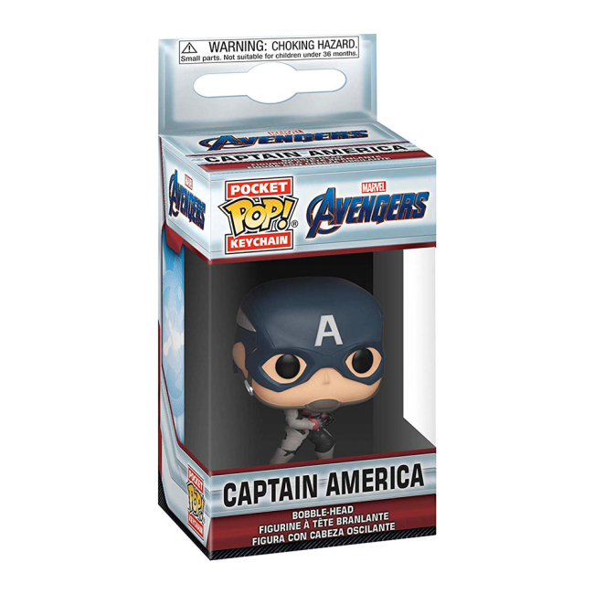 Брелоки - Брелок Funko Pop Avengers Капитан Америка (36678)#2