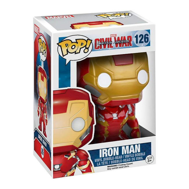 Фигурки персонажей - Фигурка Funko Pop Avengers Captain America Civil war Железный человек (7224)#2