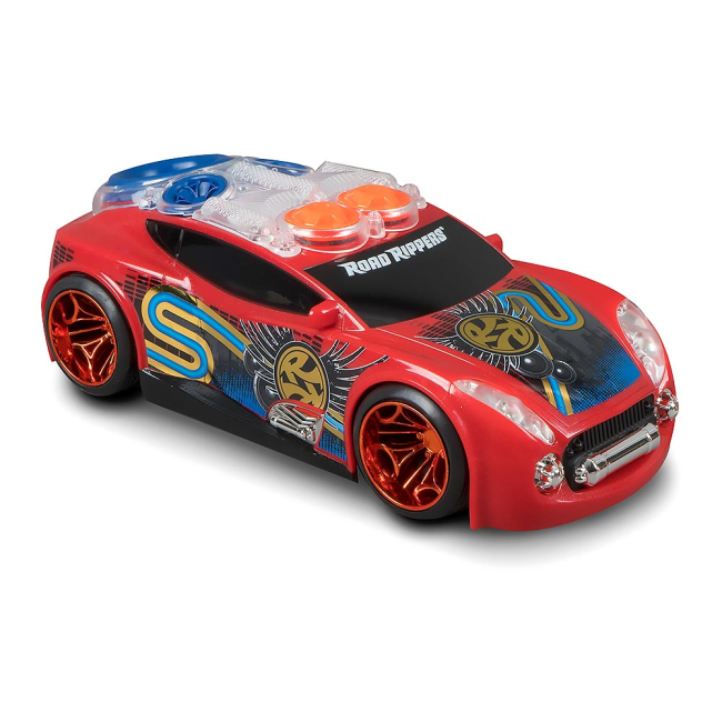 Автомодели - Автомодель Road Rippers Уличный гонщик красная с эффектами (20041)#2