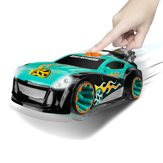 Автомодели - Машинка Road Rippers Максимальное ускорение бирюзовая с эффектами (20051)#4