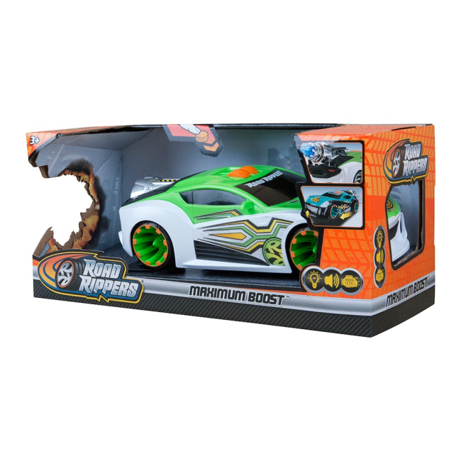Автомоделі - Автомодель Road Rippers Максимальне прискорення зелена із ефектами (20052)#5