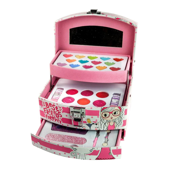 Косметика - Набор косметики Martinelia Лучшие друзья навсегда Розовый кейс (30422)#2