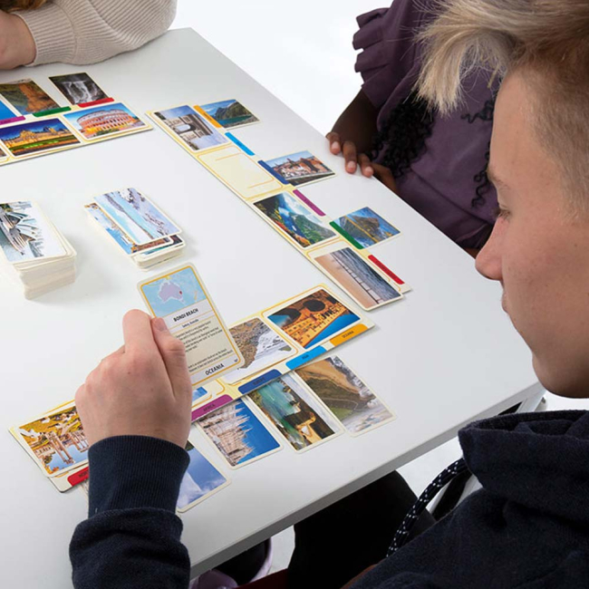 Настільні ігри - Настільна гра Tactic Чудеса світу українською (56262)#3