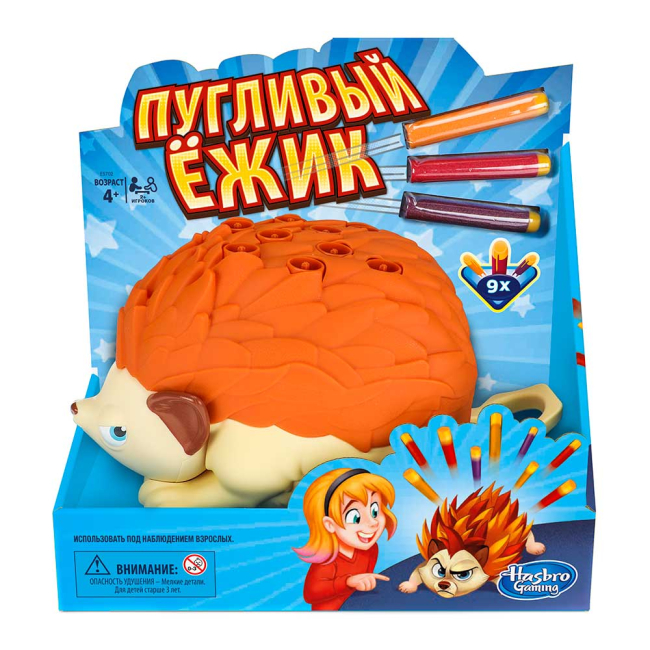 Настольные игры - Настольная игра Hasbro Gaming Пугливый ежик (E5702)#3