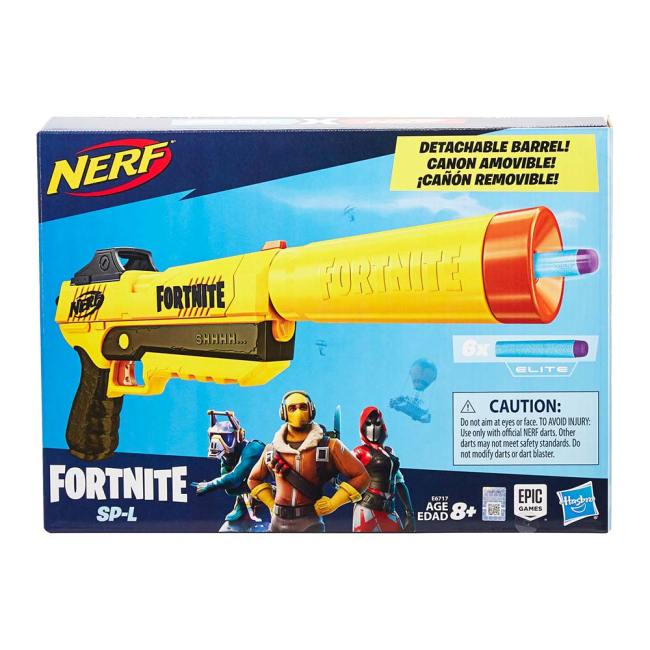 Помповое оружие - Бластер игрушечный Nerf Elite Фортнайт SP-L (E6717)#2