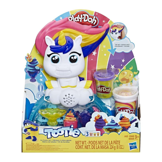 Наборы для лепки - Набор Play-Doh Фабрика мороженного Единорог Тути звуковой (E5376)#2
