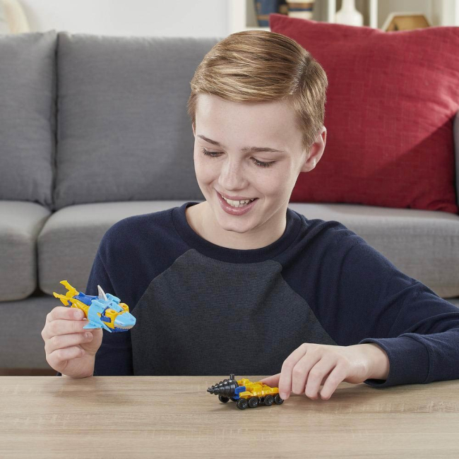 Трансформери - Набір Transformers Cyberverse Спарк броня Скайбайт (E4219/E4297)#5