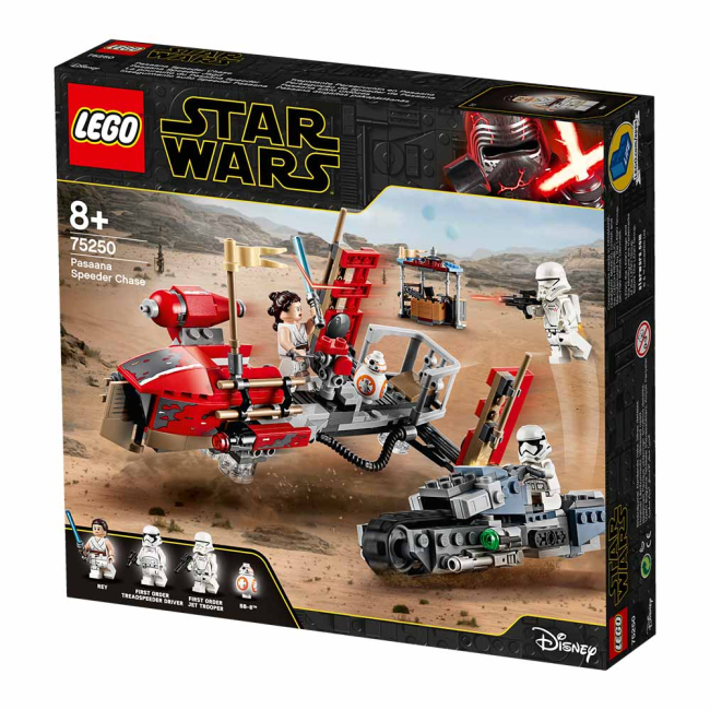 Конструктори LEGO - Конструктор LEGO Star Wars Погоня на спідері в Пасаані (75250)#4