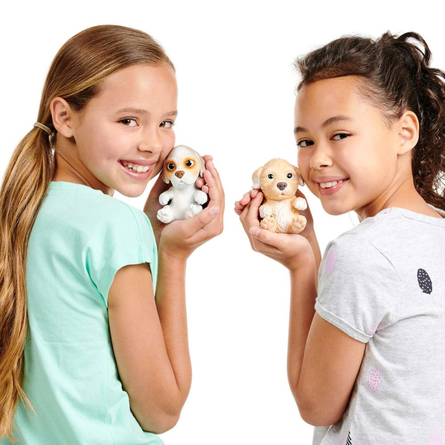 Фигурки животных - Интерактивная игрушка Little live pets Soft hearts Щенок пуделя (28915)#5