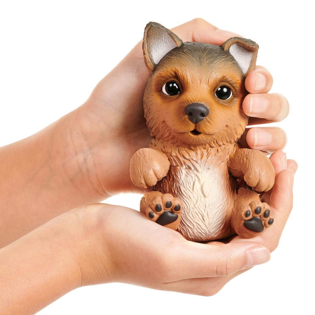 Фигурки животных - Интерактивная игрушка Little live pets Soft hearts Щенок немецкой овчарки (28916)#5