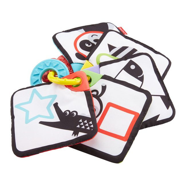 Игрушки для малышей - Развивающие карточки Fisher-Price Тропические друзья (GFX90)#2