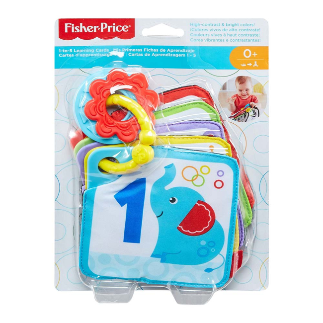 Игрушки для малышей - Развивающие карточки Fisher-Price Тропические друзья (GFX90)#3