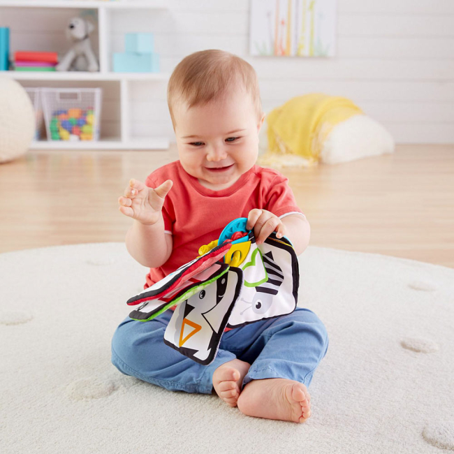 Игрушки для малышей - Развивающие карточки Fisher-Price Тропические друзья (GFX90)#4