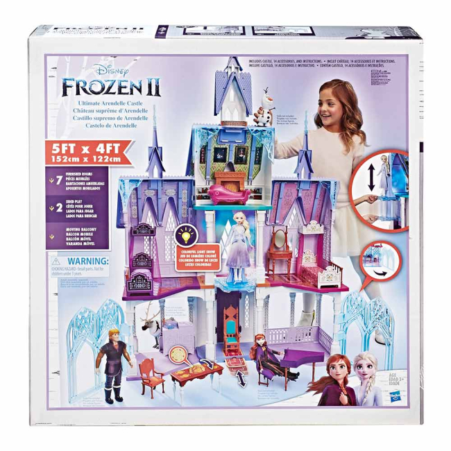 Меблі та будиночки - Ігровий набір Frozen 2 Замок Еренделу (E5495)#4