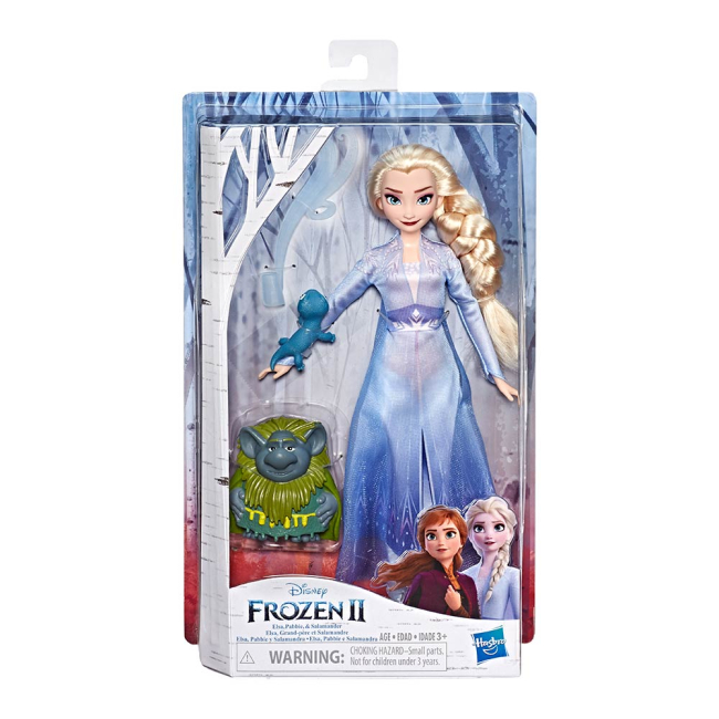 Куклы - Набор Frozen 2 Сказочная история Эльза тролль и саламандра (E5496/E6660)#2