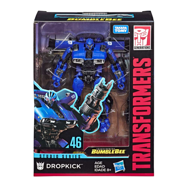 Трансформеры - Трансформер Transformers Generation Дропкик синий (E0701/Е3699)#4