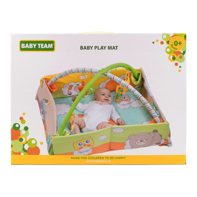 Развивающие коврики - Развивающий коврик Baby team с дугами (8566)#5