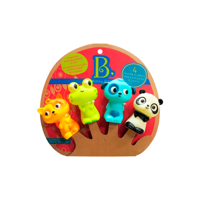 Розвивальні іграшки - Ігровий набір Battat Пальчиковий театр Весела компанія (BX1739Z)#3