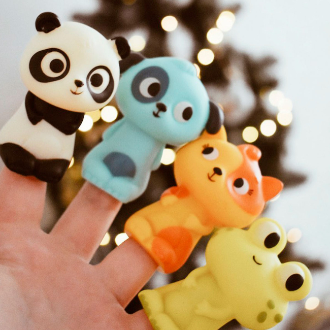 Розвивальні іграшки - Ігровий набір Battat Пальчиковий театр Весела компанія (BX1739Z)#6