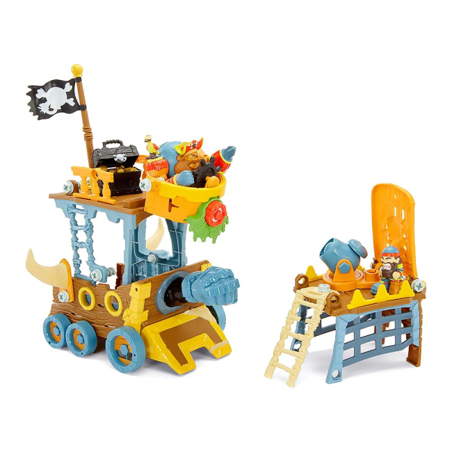 Фигурки персонажей - Набор Little tikes Kingdom builders Пиратская пристань (647093)#2