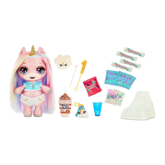 Фигурки животных - Набор Poopsie Блестящий единорог сюрприз со слаймом (561132)#3