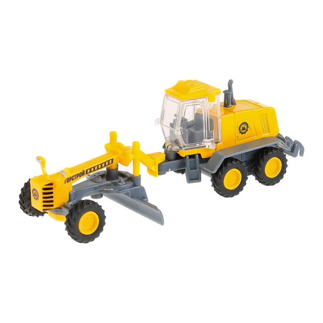 Транспорт и спецтехника - Автомодель Технопарк Грейдер (SB-18-08-B-WB)#2