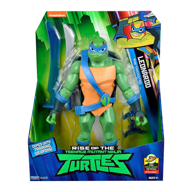 Фигурки персонажей - Фигурка TMNT Эволюция черепашек-ниндзя Леонардо с боевым панцирем 27 см (81455)#2