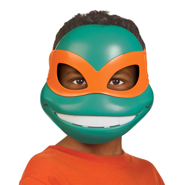 Костюмы и маски - Игрушечная амуниция TMNT Эволюция черепашек-ниндзя Маска Микеланджело (82183)#3