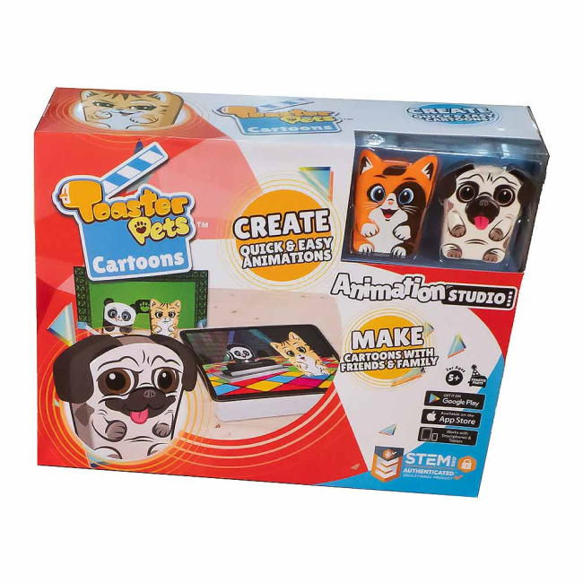 Фигурки животных - Набор для анимационного творчества Toaster pets Студия мультфильмов (1000)#2