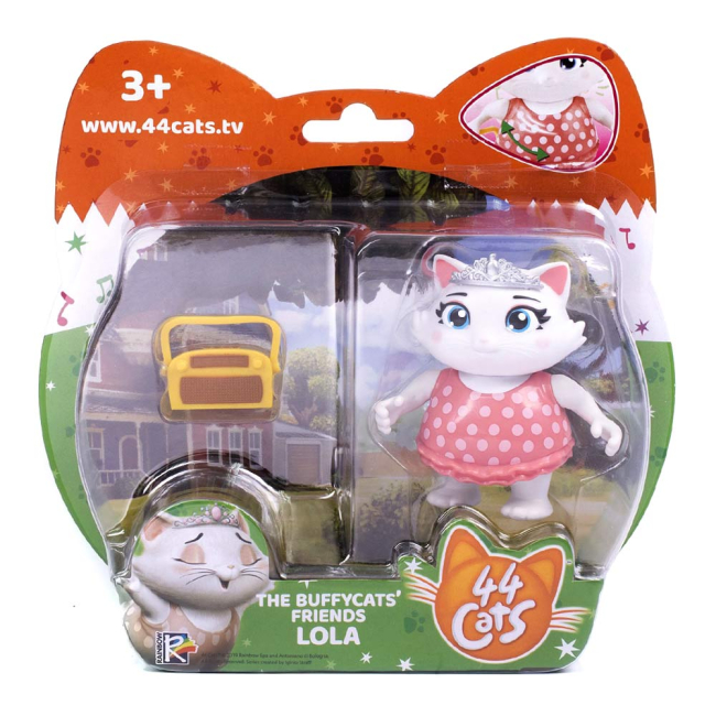 Фигурки персонажей - Игровой набор 44 Cats Лола с радио (34105)#2