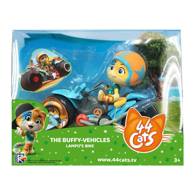 Фигурки персонажей - Игровой набор 44 Cats Байк Лампо (34151)#5