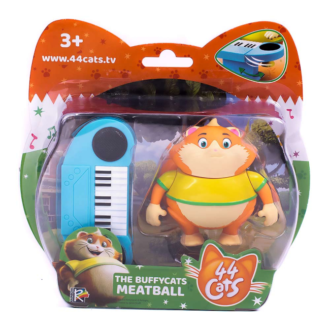 Фигурки персонажей - Игровой набор 44 Cats Фрикаделька и DJ установка (34104)#5