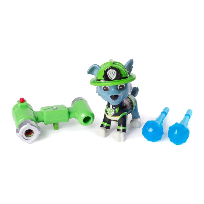 Фигурки персонажей - Набор Paw patrol Чрезвычайная миссия Рокки и водяная пушка (SM16655/8289)#2