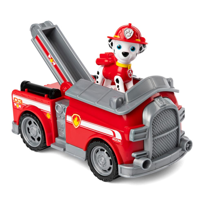 Фигурки персонажей - Набор Paw patrol Базовый спасательный автомобиль с Маршалом (SM16775/9917)#2
