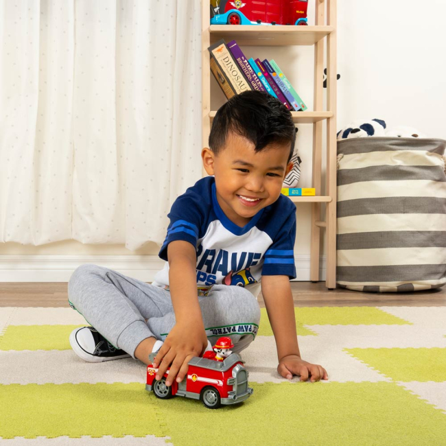 Фигурки персонажей - Набор Paw patrol Базовый спасательный автомобиль с Маршалом (SM16775/9917)#5