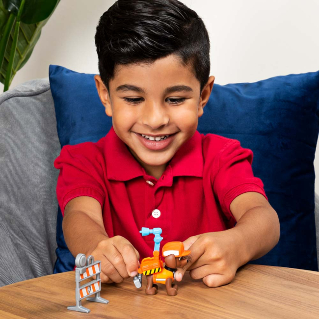 Фигурки персонажей - Набор Paw patrol Чрезвычайная миссия Зума и ремонт дороги (SM16655/9277)#4