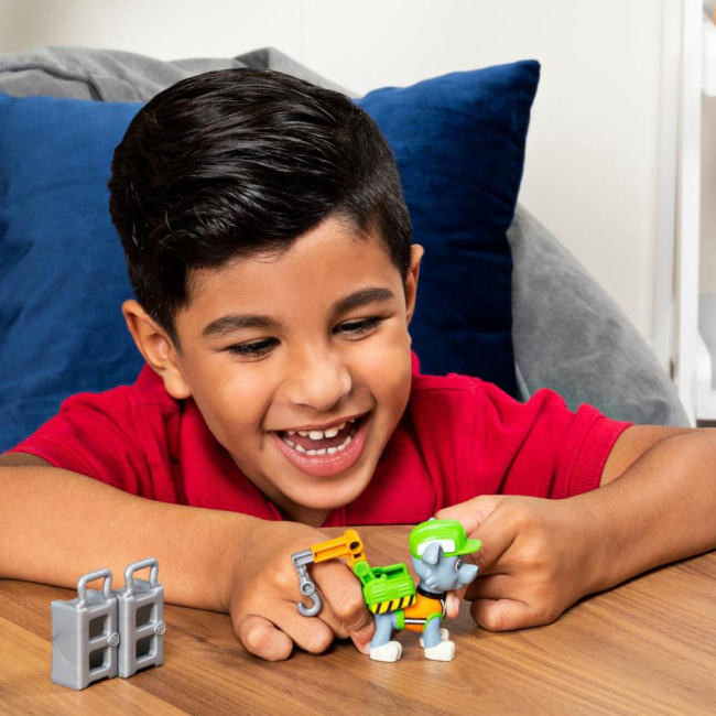 Фигурки персонажей - Набор Paw patrol Чрезвычайная миссия Рокки и ремонт дороги (SM16655/9253)#4